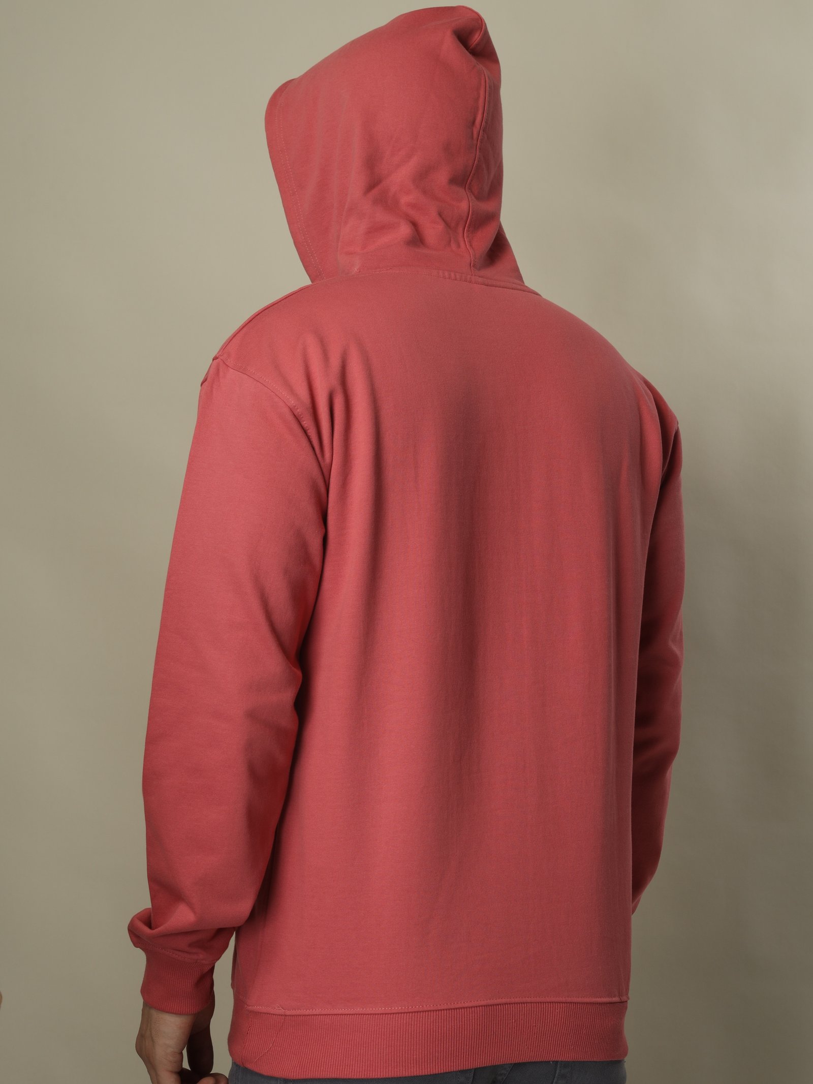 Hoodie Unisex Solid (Pink)