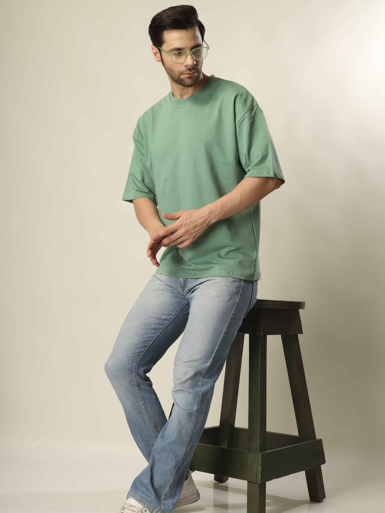 Oversize  T-Shirt Unisex( Lite Green )