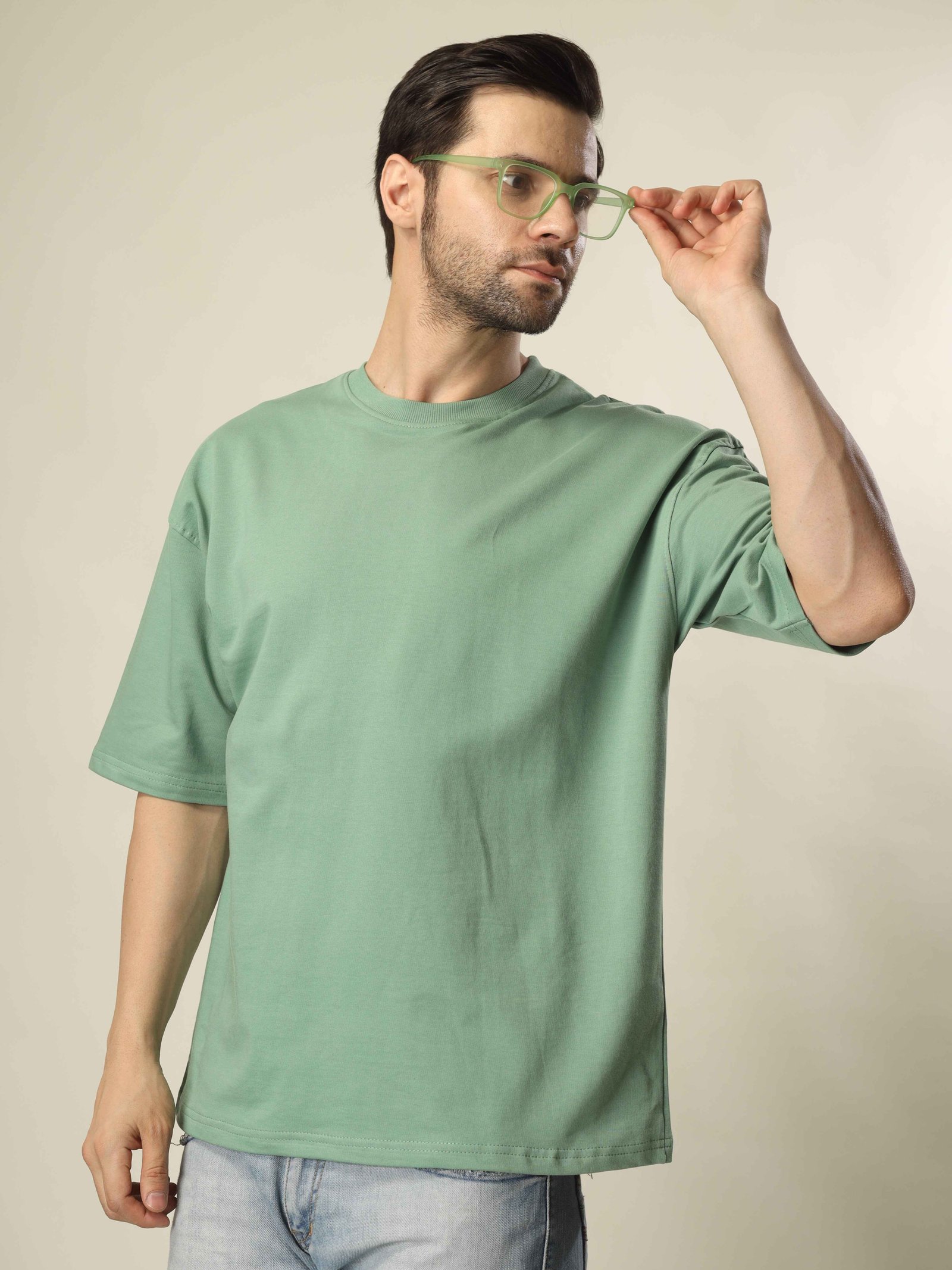 Oversize  T-Shirt Unisex( Lite Green )
