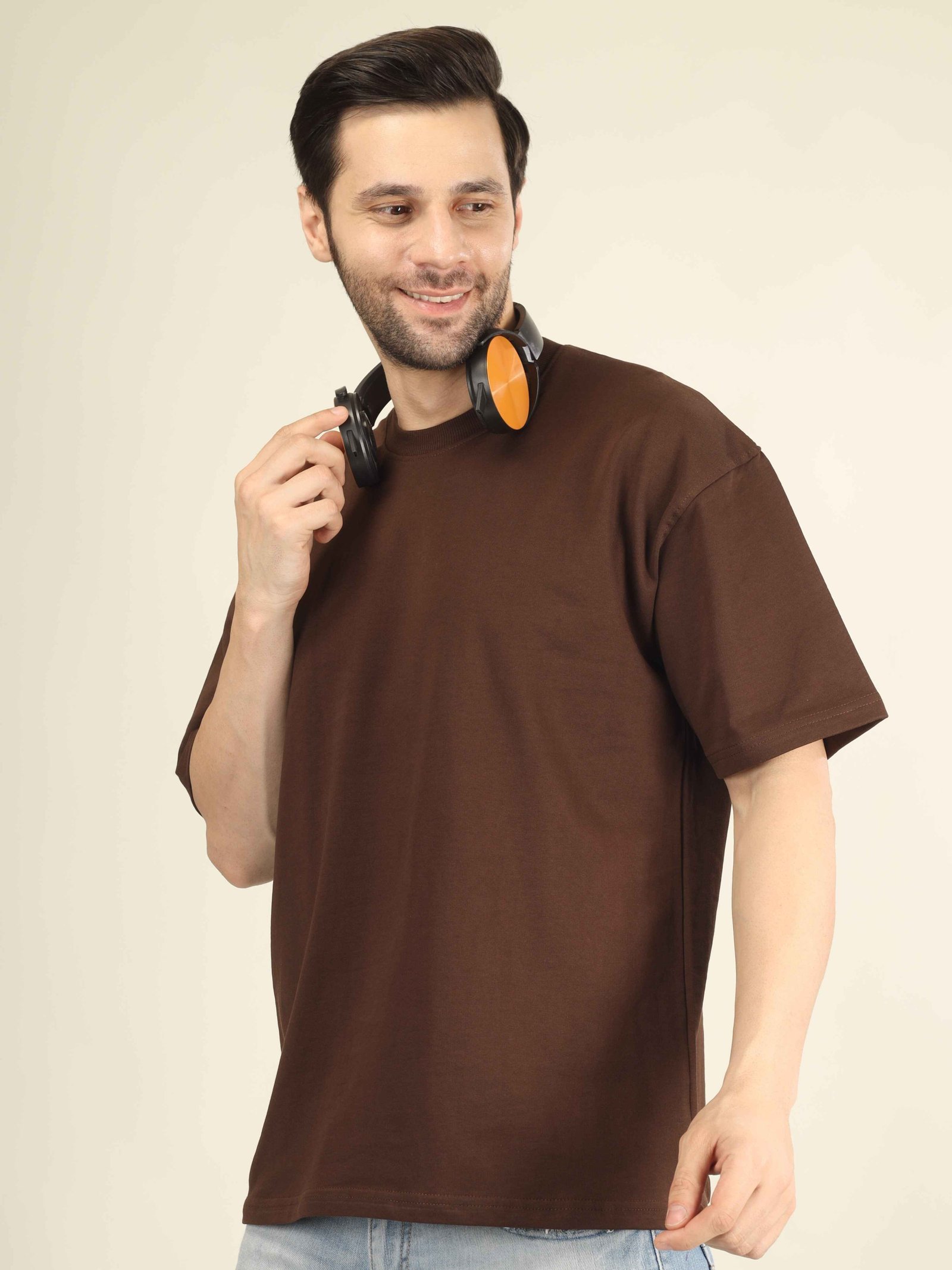 Oversize  T-Shirt Unisex  (Brown)