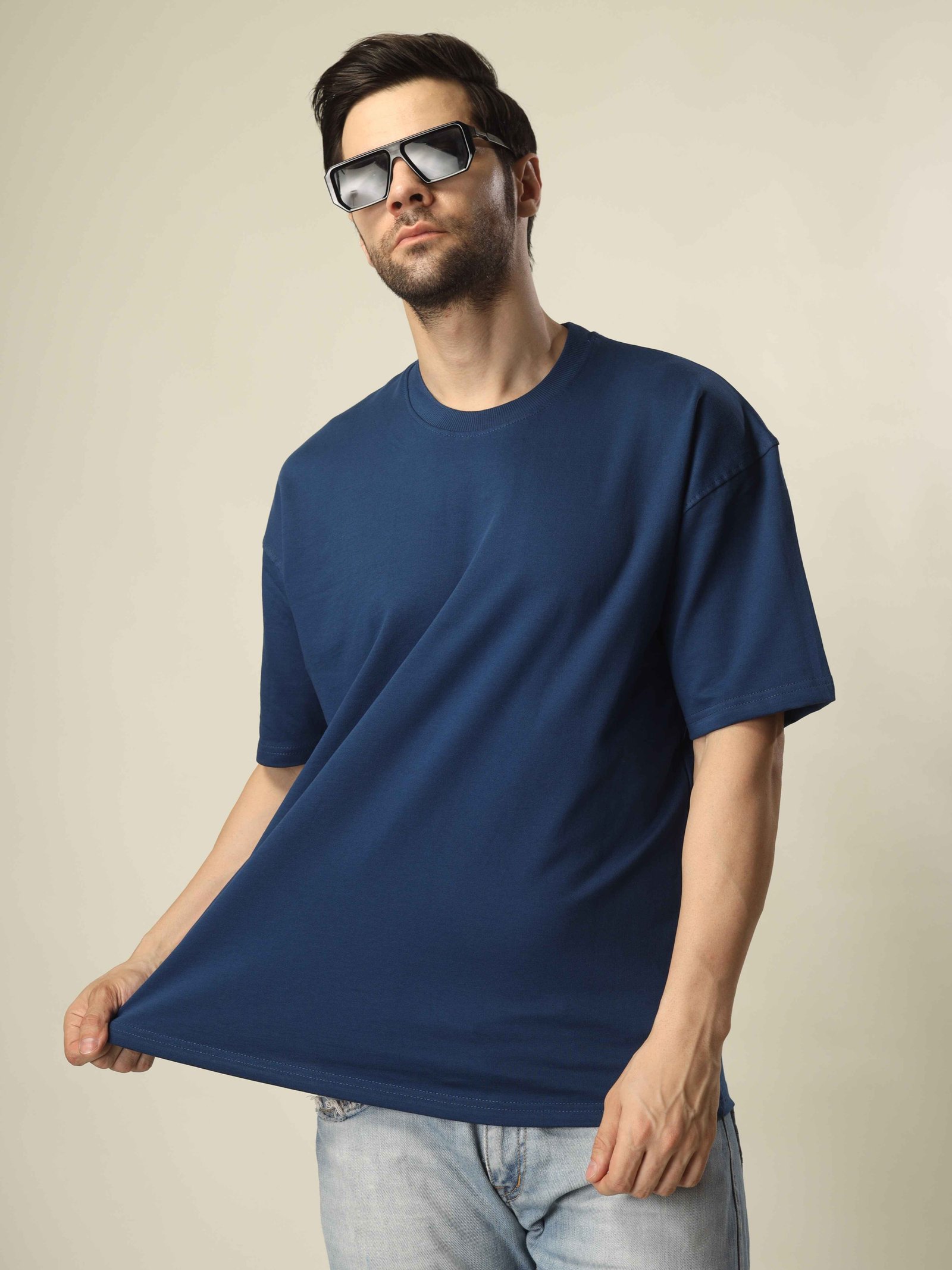 Oversize  T-Shirt Unisex ( Blue)
