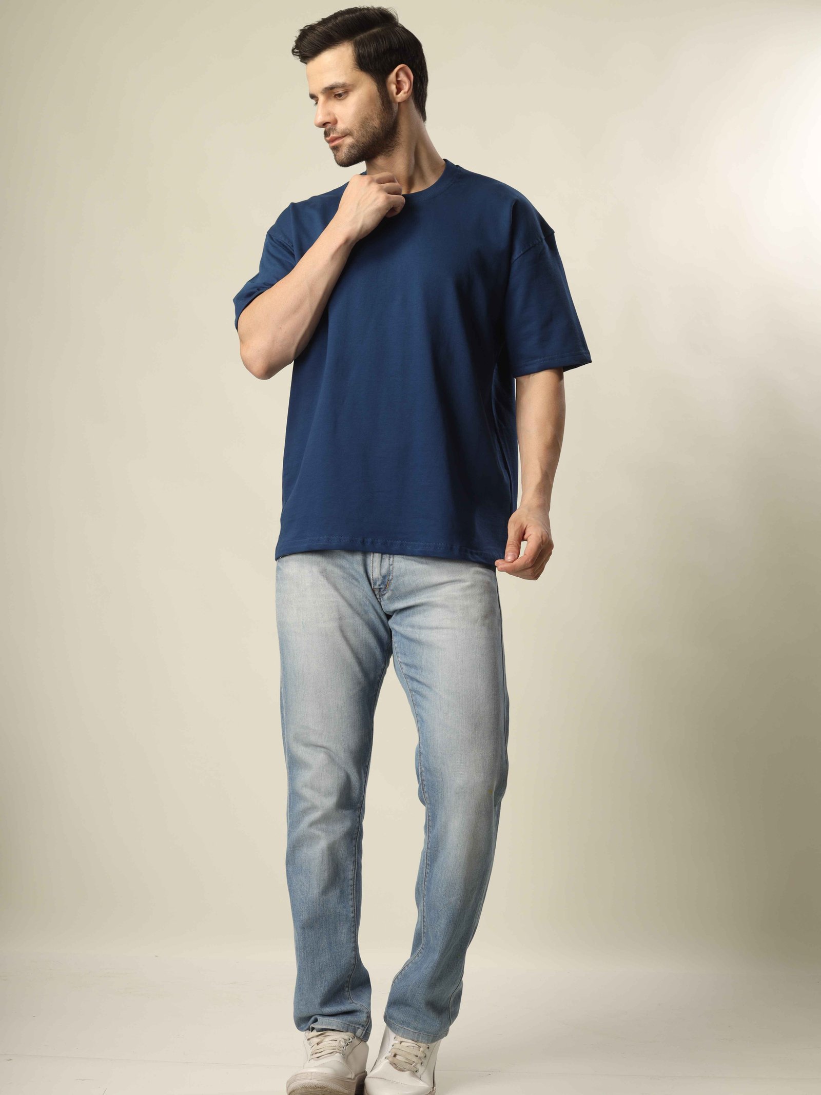 Oversize  T-Shirt Unisex ( Blue)