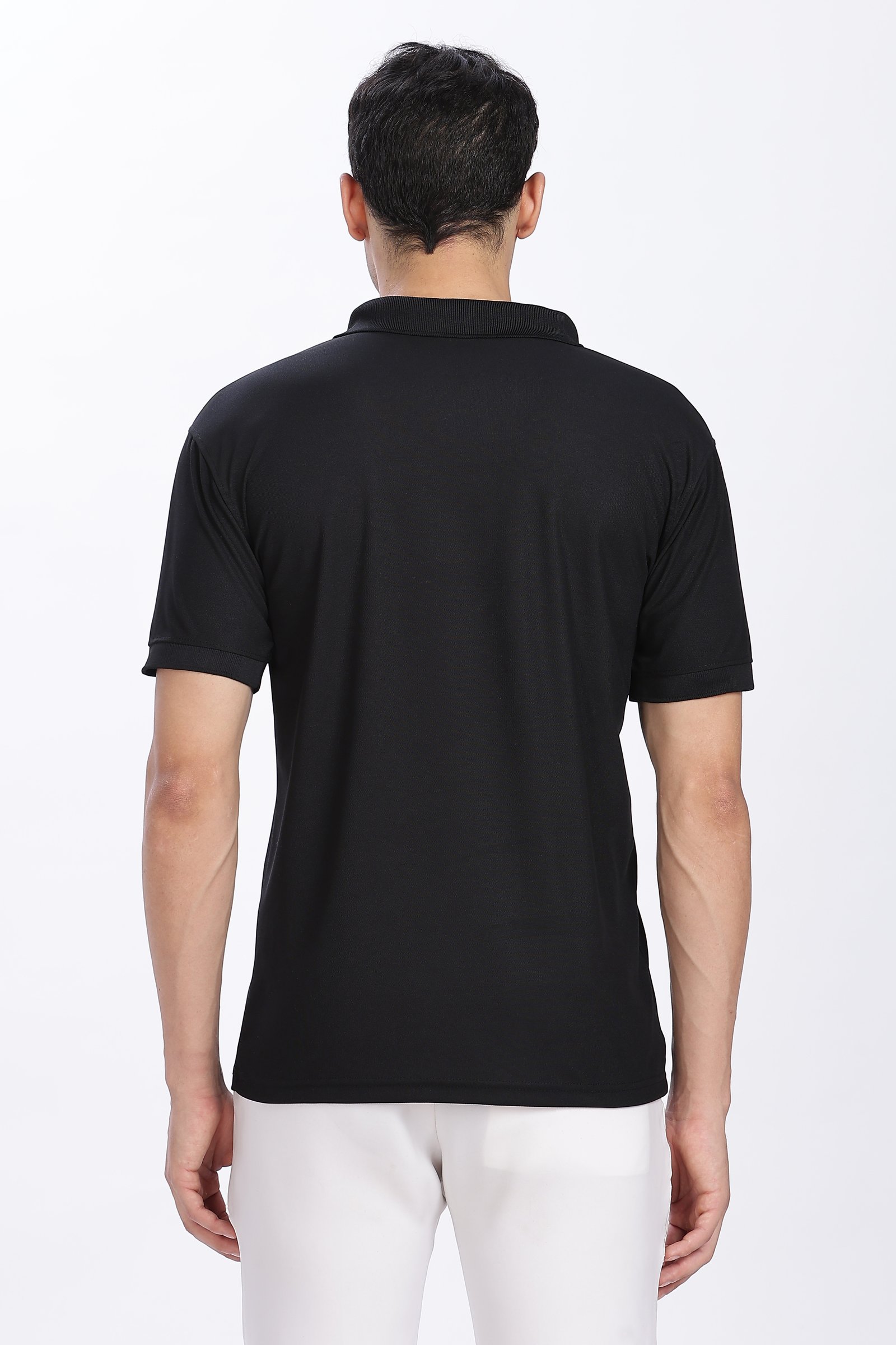 Men's Polo T Shirt for Men (Polyester Blend | Regular Fit)