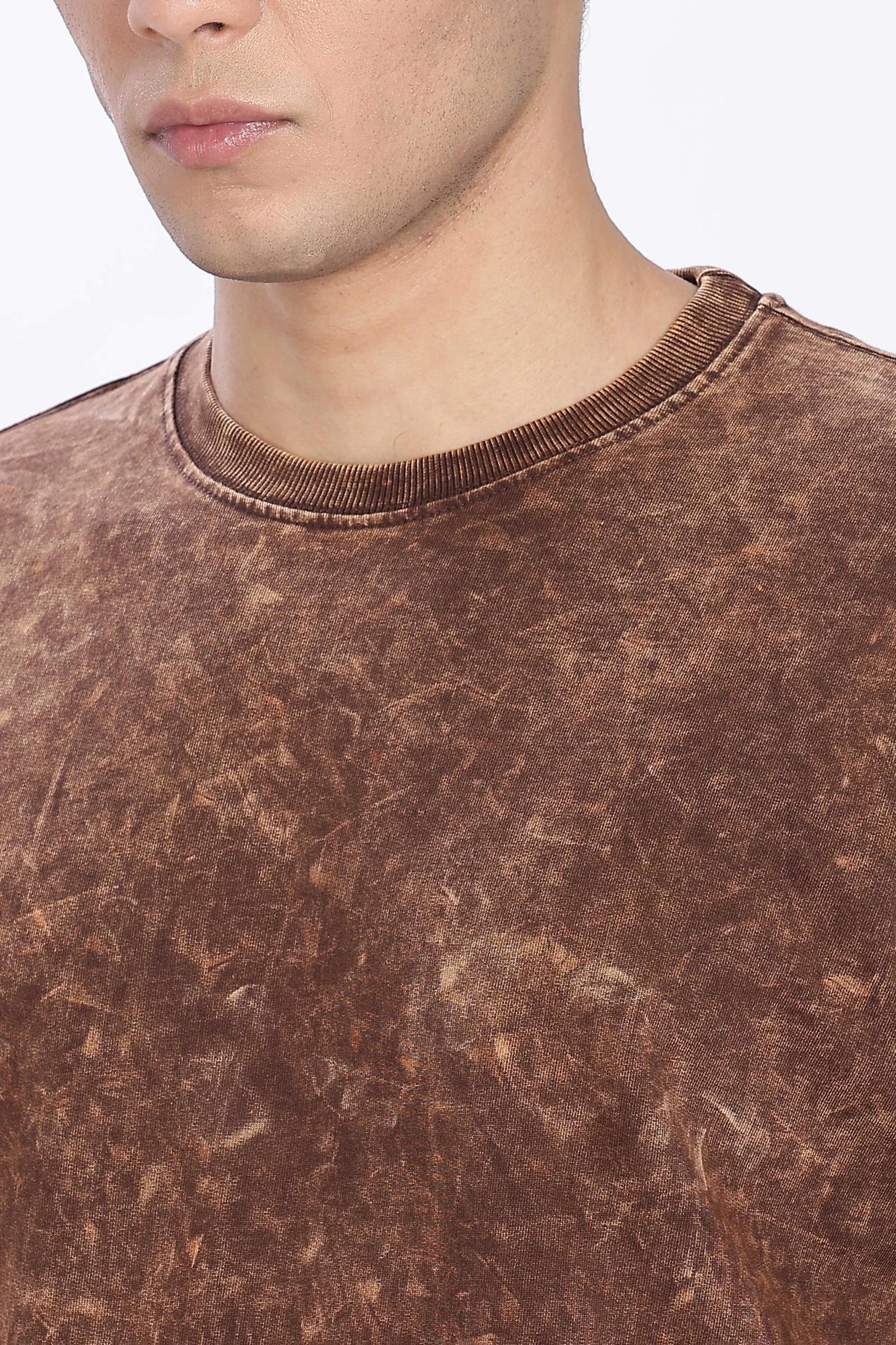 Acidwash Oversized Cotton  T-shirt