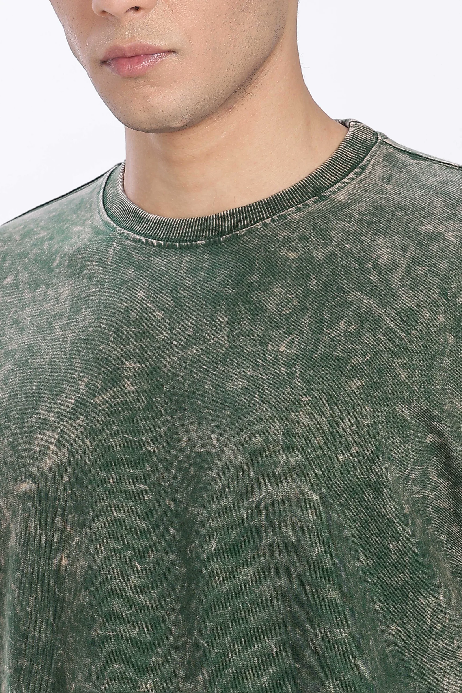 Acidwash Oversized Cotton  T-shirt