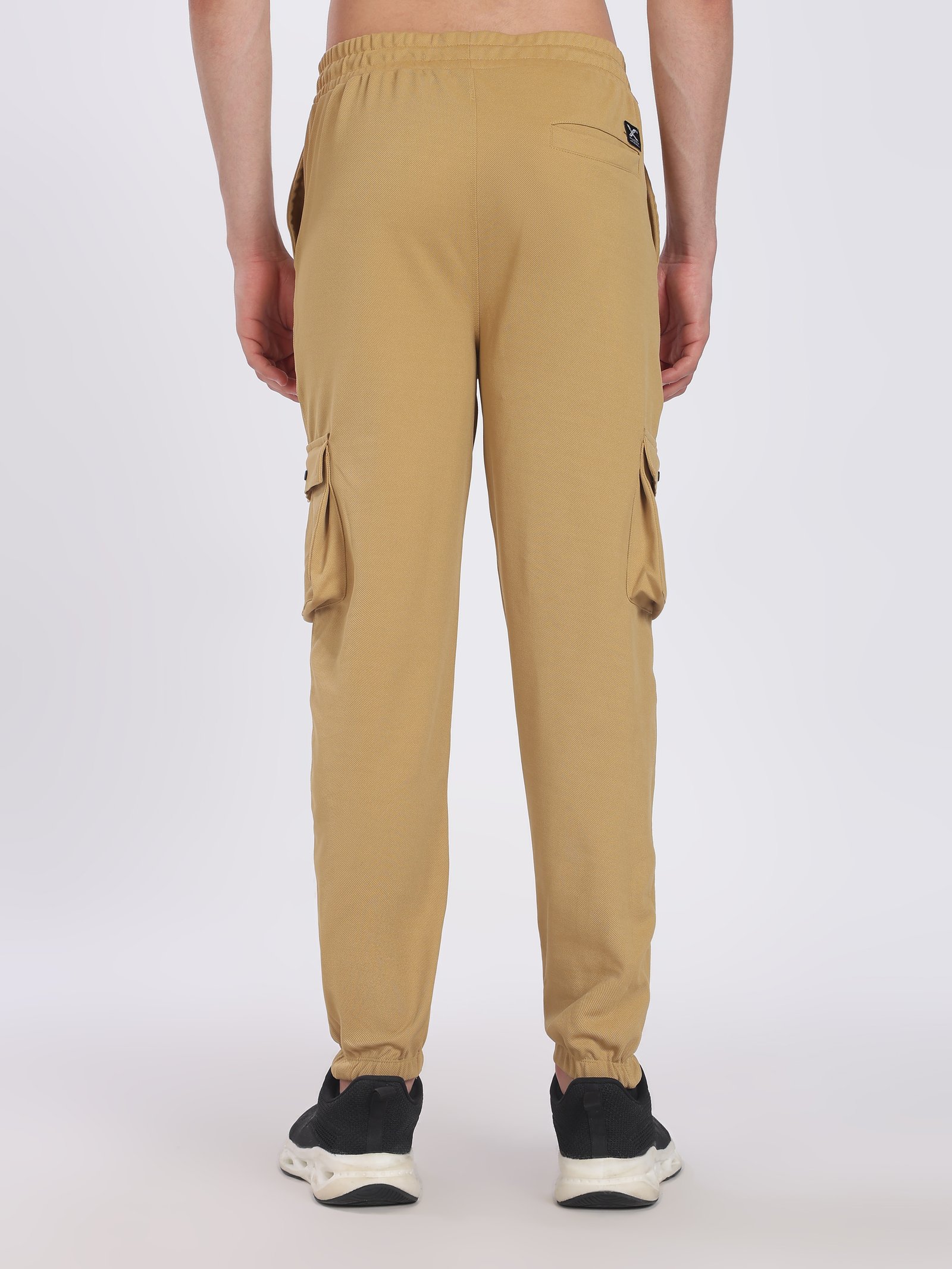 Lycra Cargo Pants Five Pocket With cuff (SANDAL)