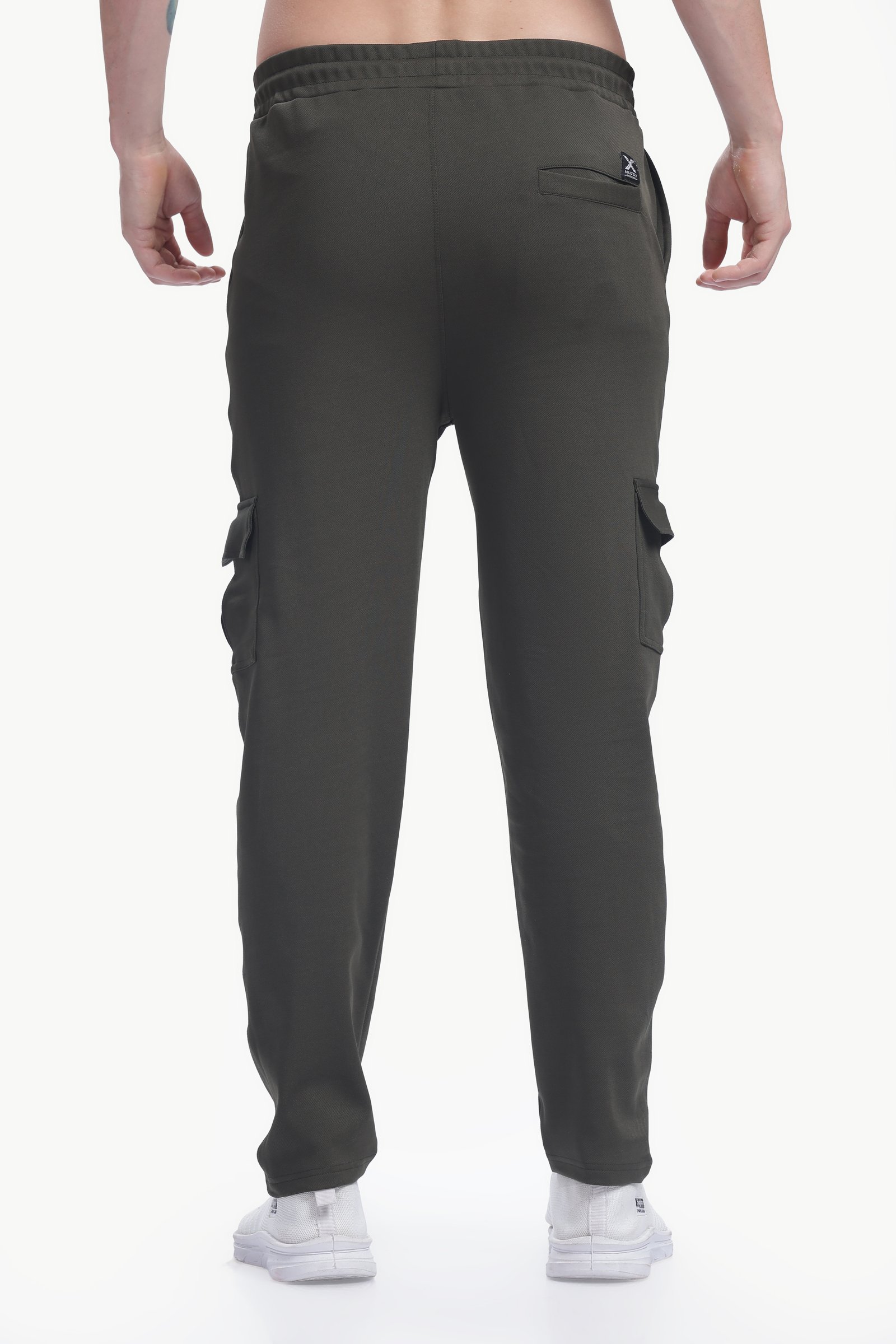 Lycra Cargo Pant Five Pocket (Olive Green)