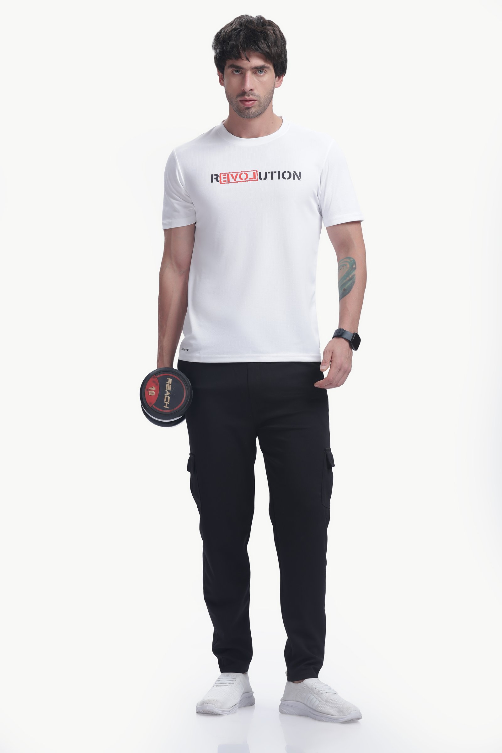 Lycra Cargo Pant Five Pocket (Black)