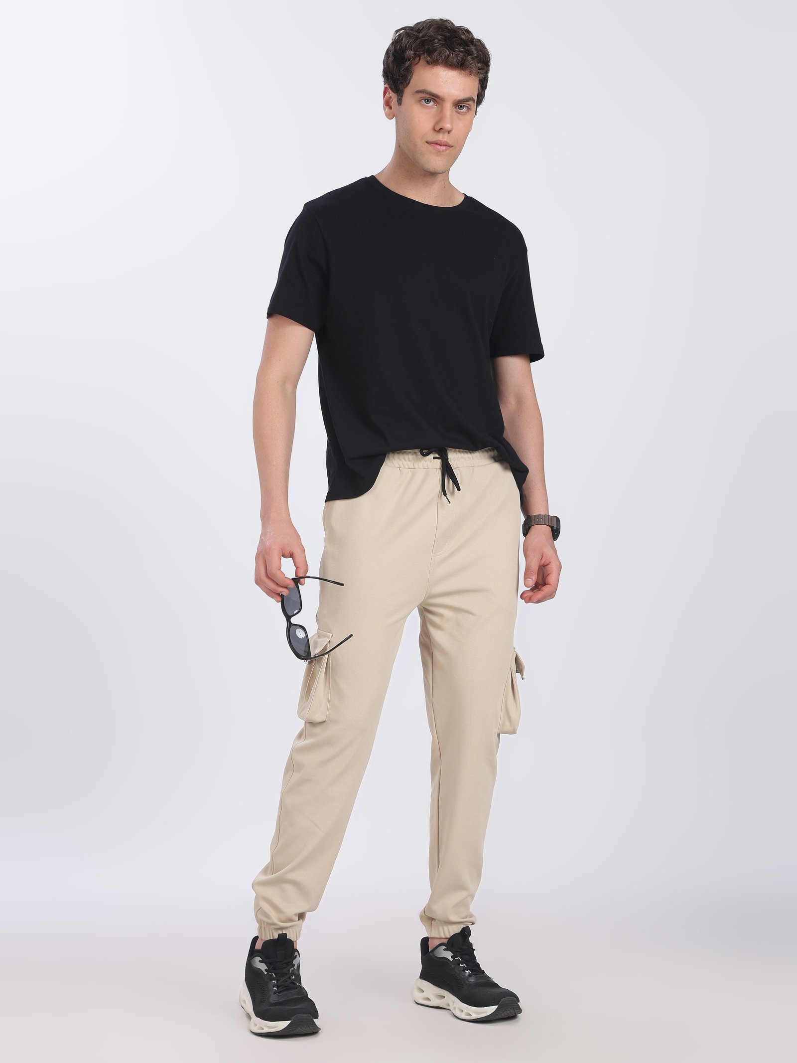 Lycra 6 Pocket Cargo Pant With cuff (Sandal)