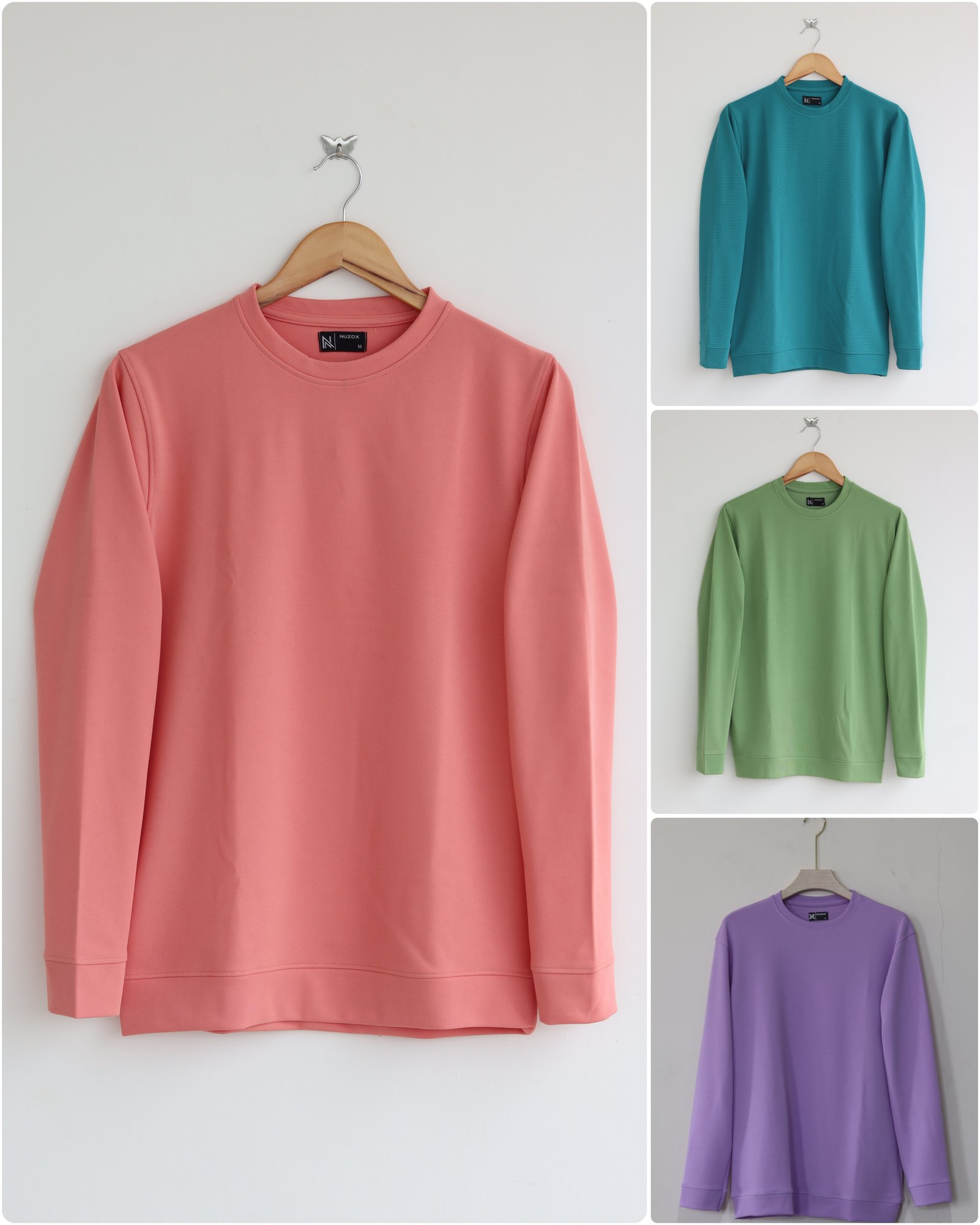 Baby Pink,Peacock Green,Pista Green,Lavendor