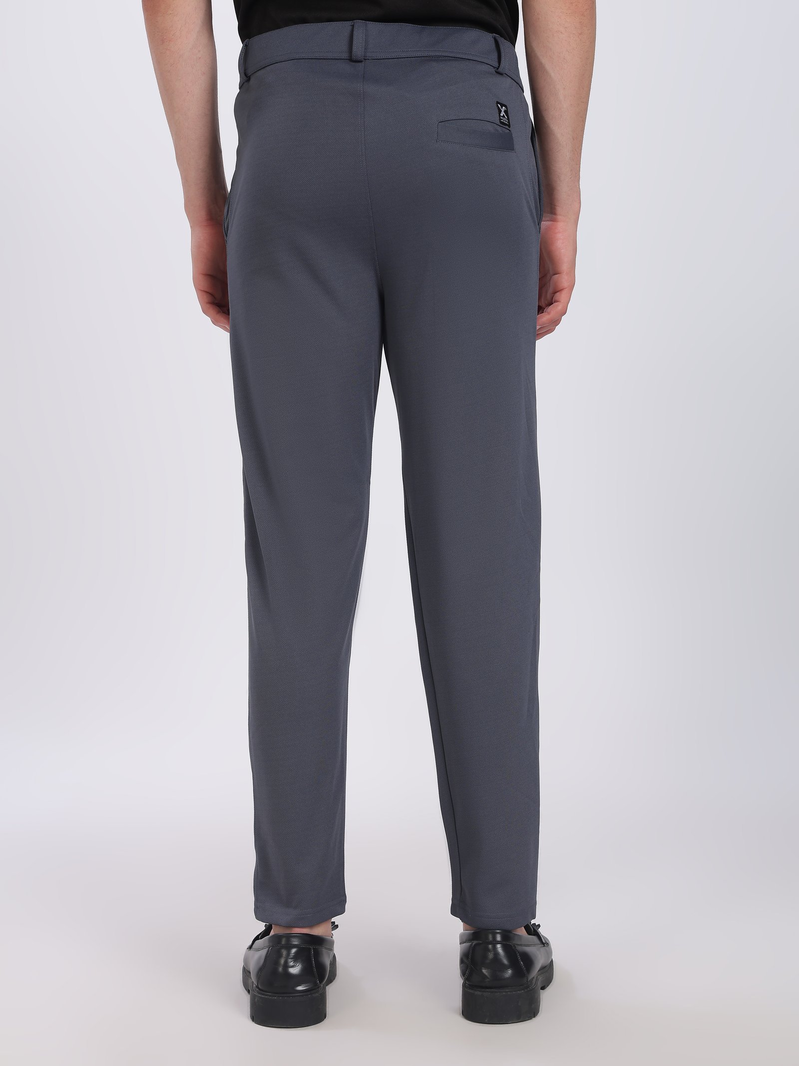 Lycra Formal Pant for Men(Dark Grey)