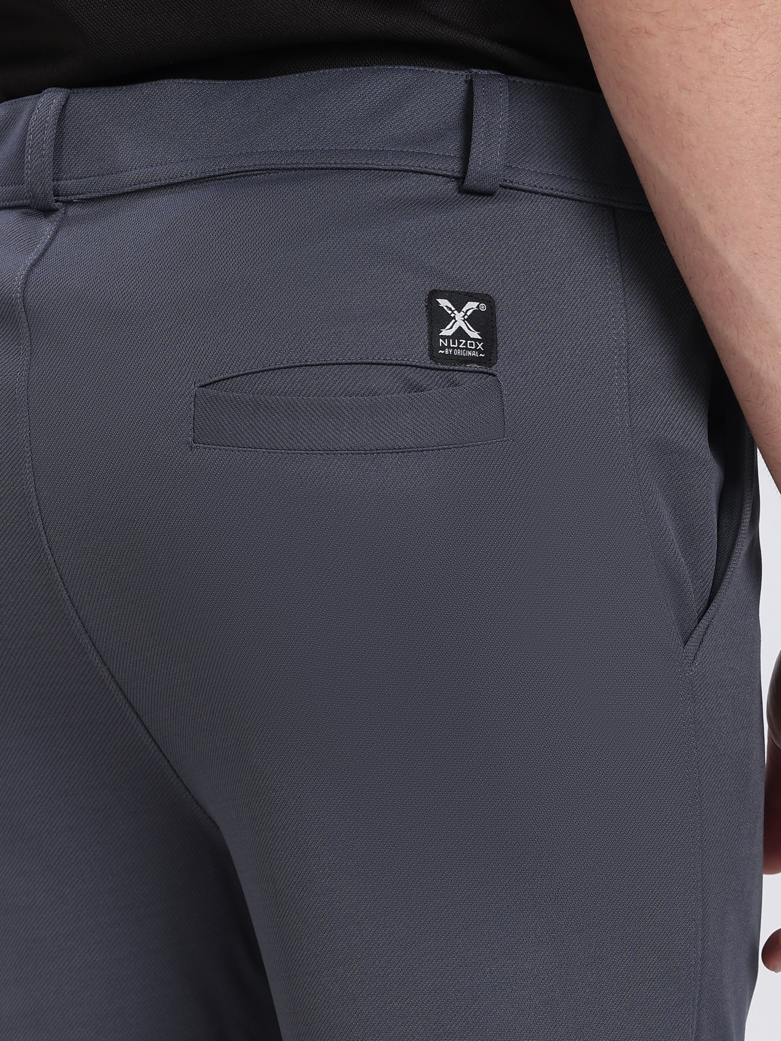 Lycra Formal Pant for Men(Dark Grey)
