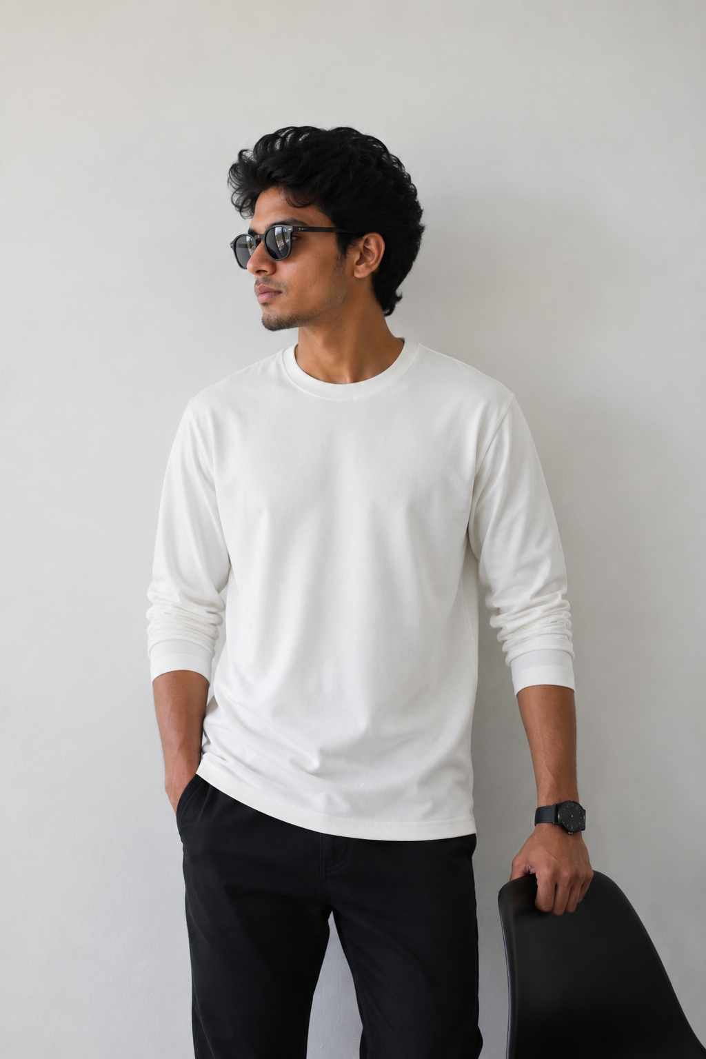 Plain Full Hand T-Shirt Lycra