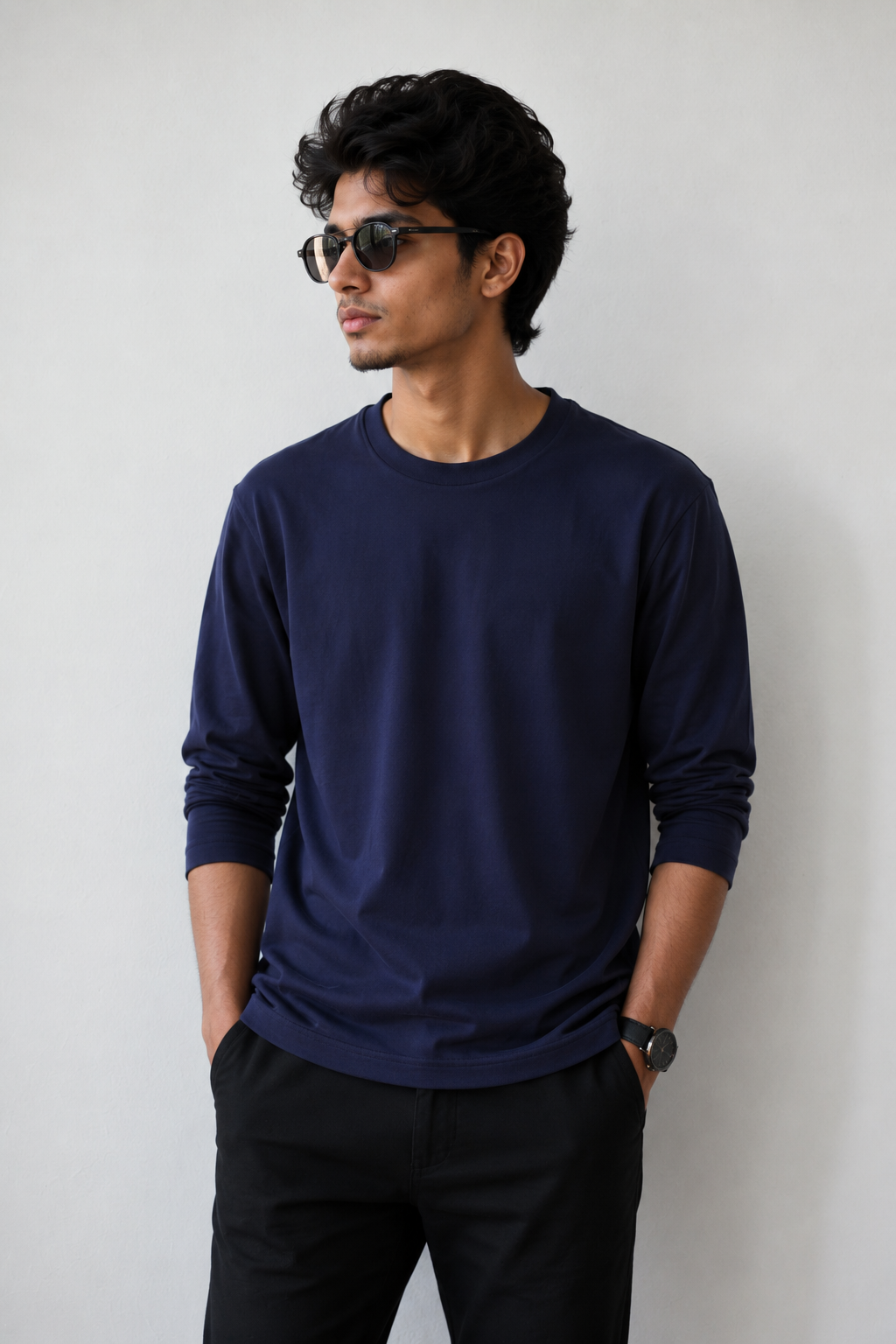 Plain Full Hand T-Shirt Lycra