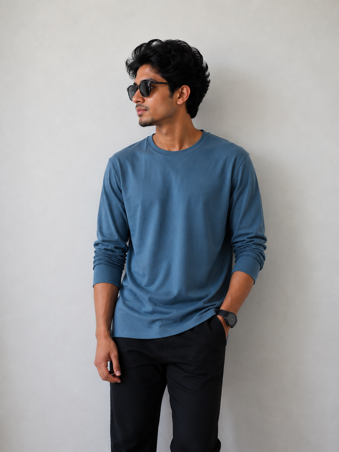 Plain Full Hand T-Shirt Lycra