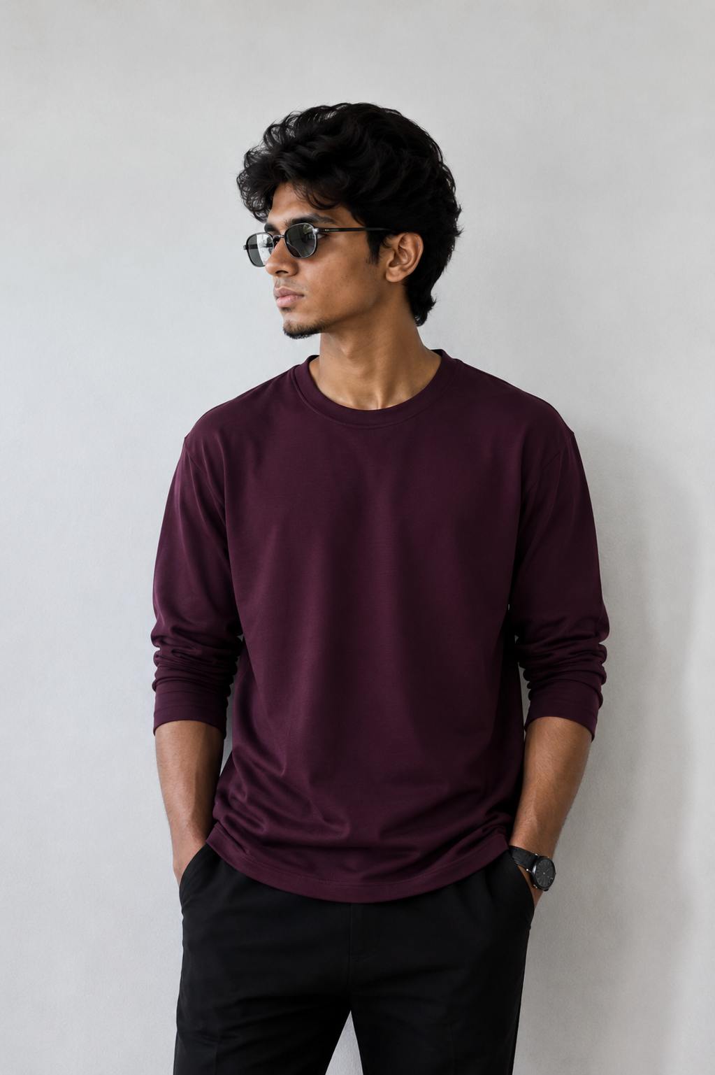 Plain Full Hand T-Shirt Lycra