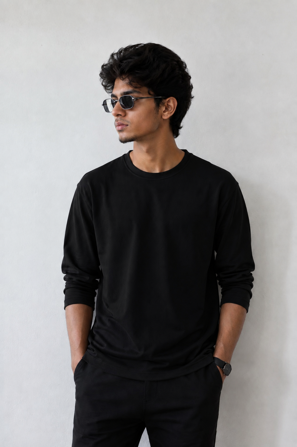 Plain Full Hand T-Shirt Lycra