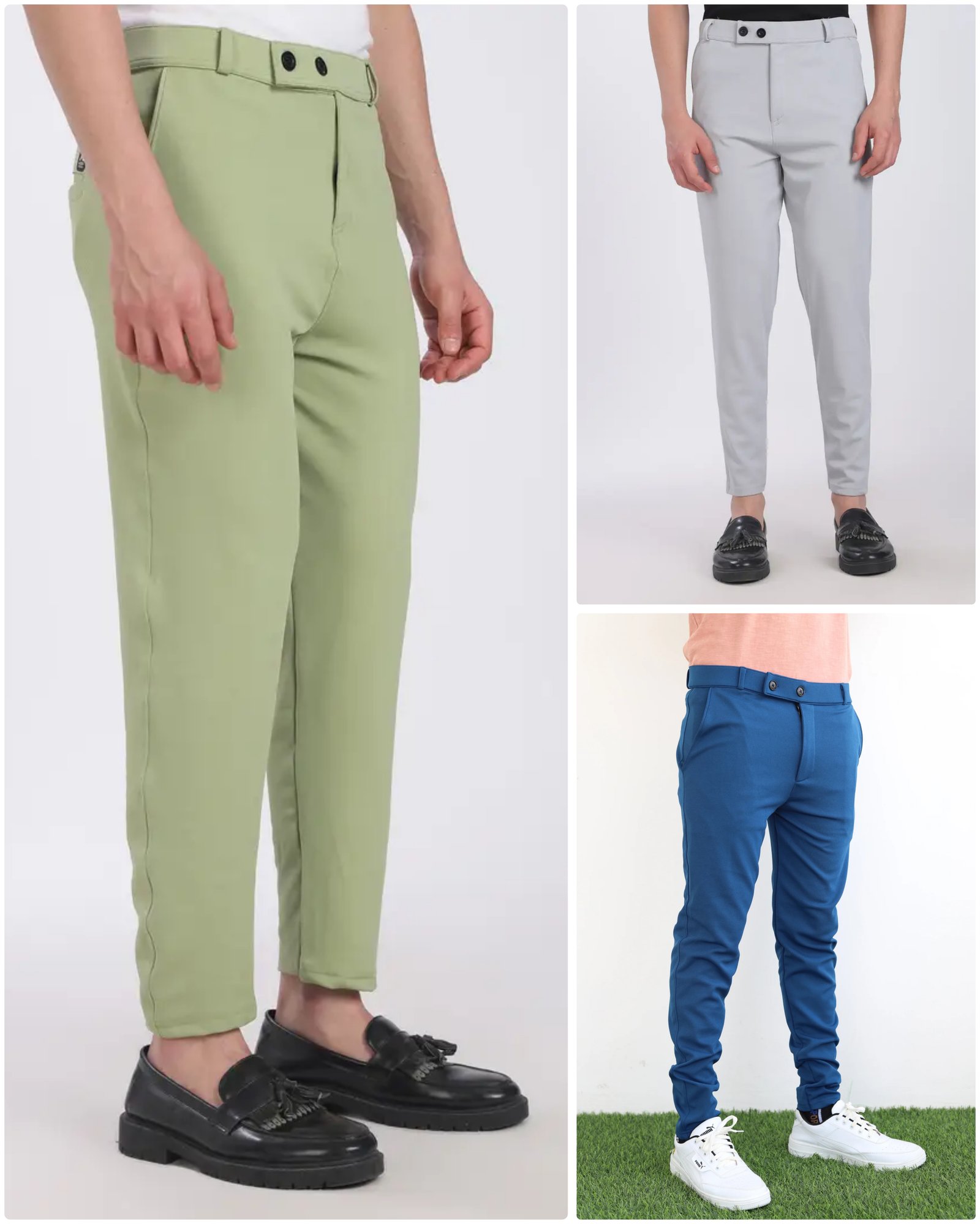 Combo 3 Premium Lycra Formal Phant