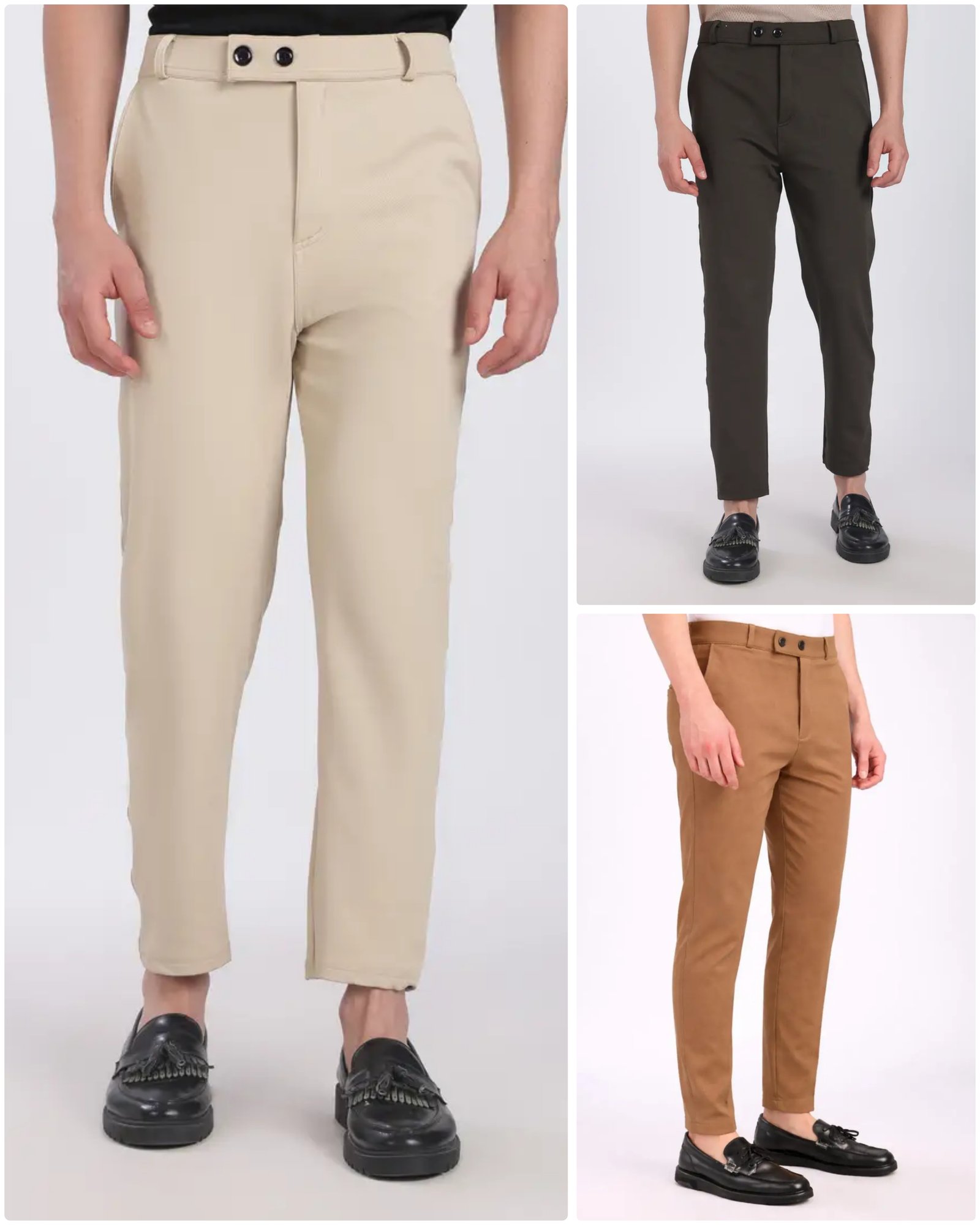 Combo 3 Premium Lycra Formal Phant