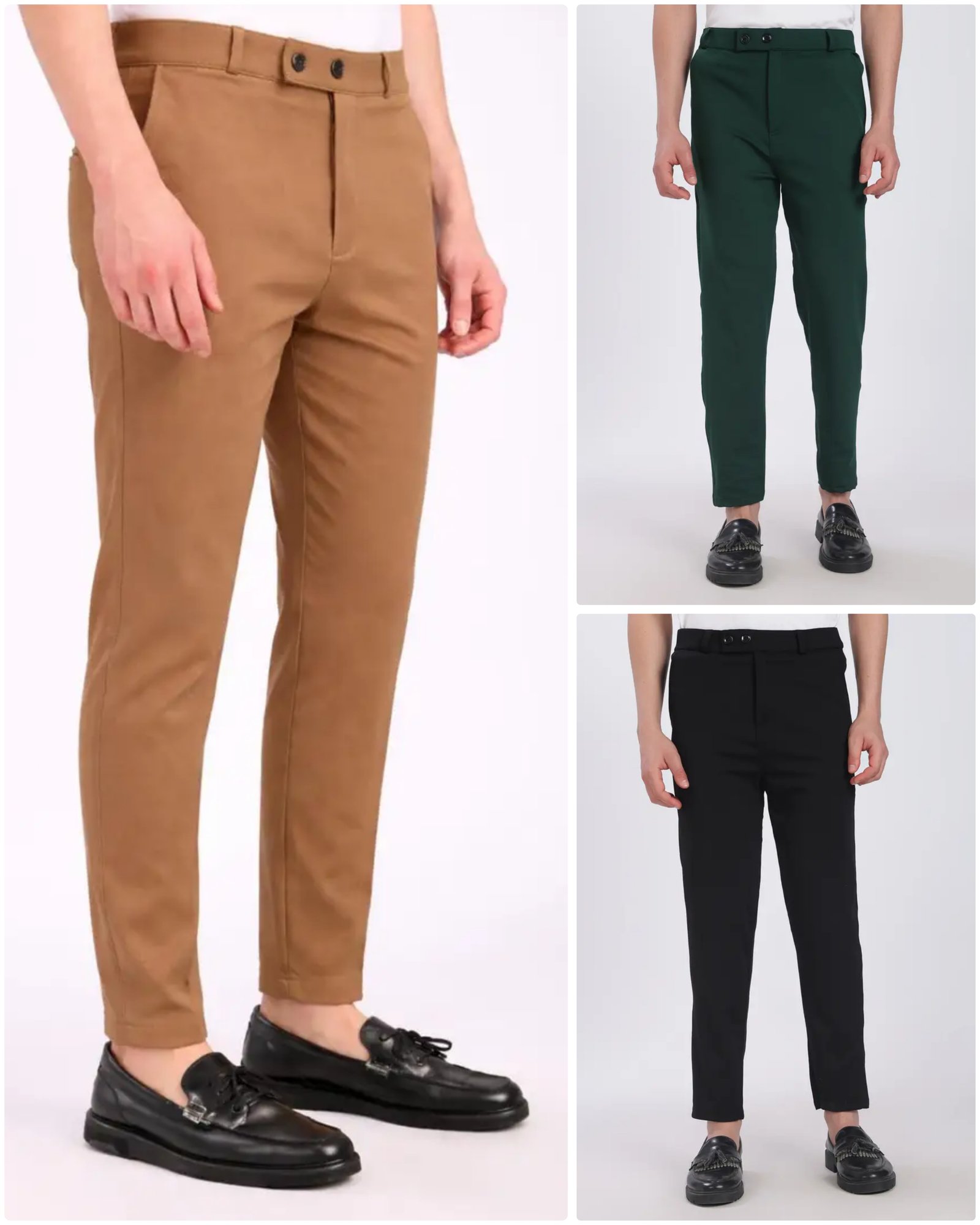 Combo 3 Premium Lycra Formal Phant