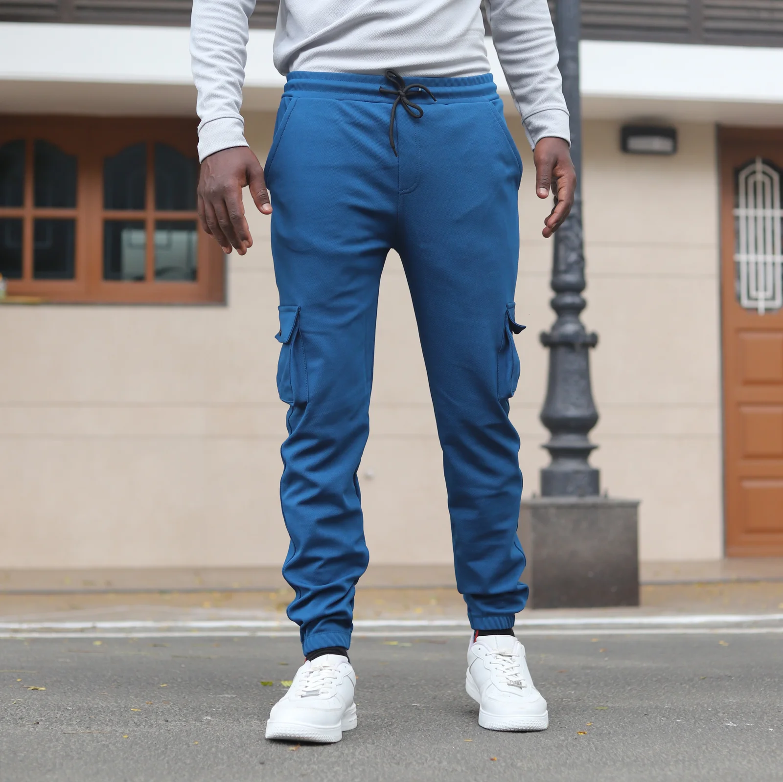 Lycra 6 Pocket Cargo Pant (Air Focre )